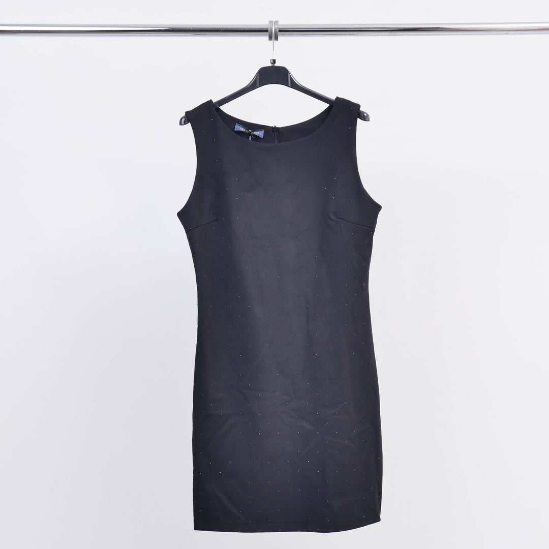 Round Neck Dress with Sparkling Details TDMG107-2