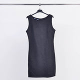 Round Neck Dress with Sparkling Details TDMG107-2