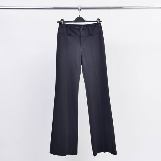 Pantalon Evasé Avec Taille Boutonnée TDM80