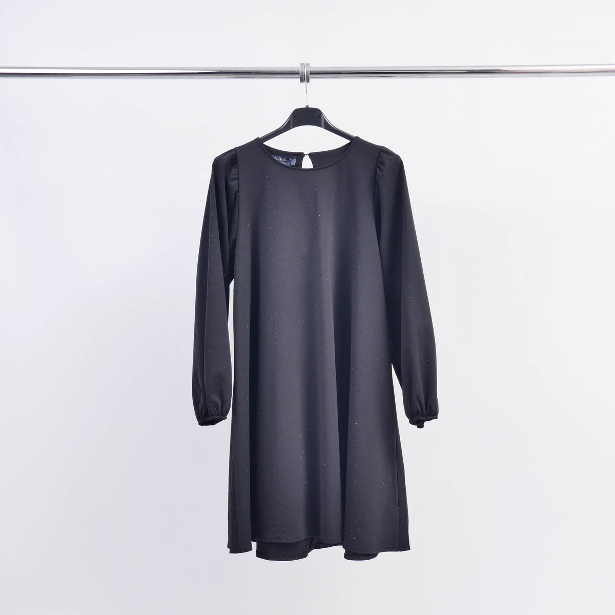 Robe col rond details scintillants tdm57822