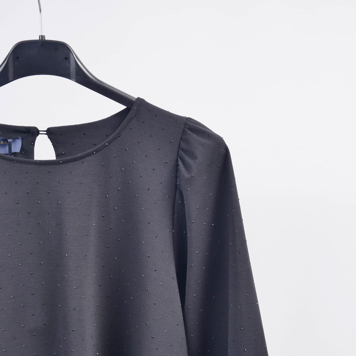 Robe col rond details scintillants tdm57822