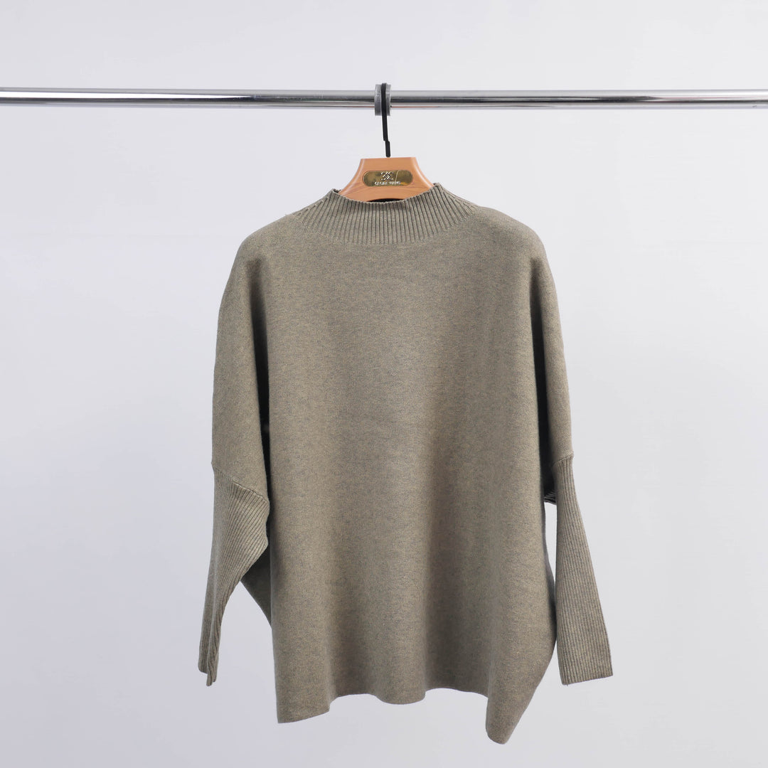 Oversized High Neck Sweater HY86039