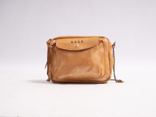 Sac Brillant En Cuir De Vachette 32808