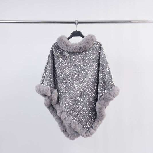 Poncho A Sequins APC1602