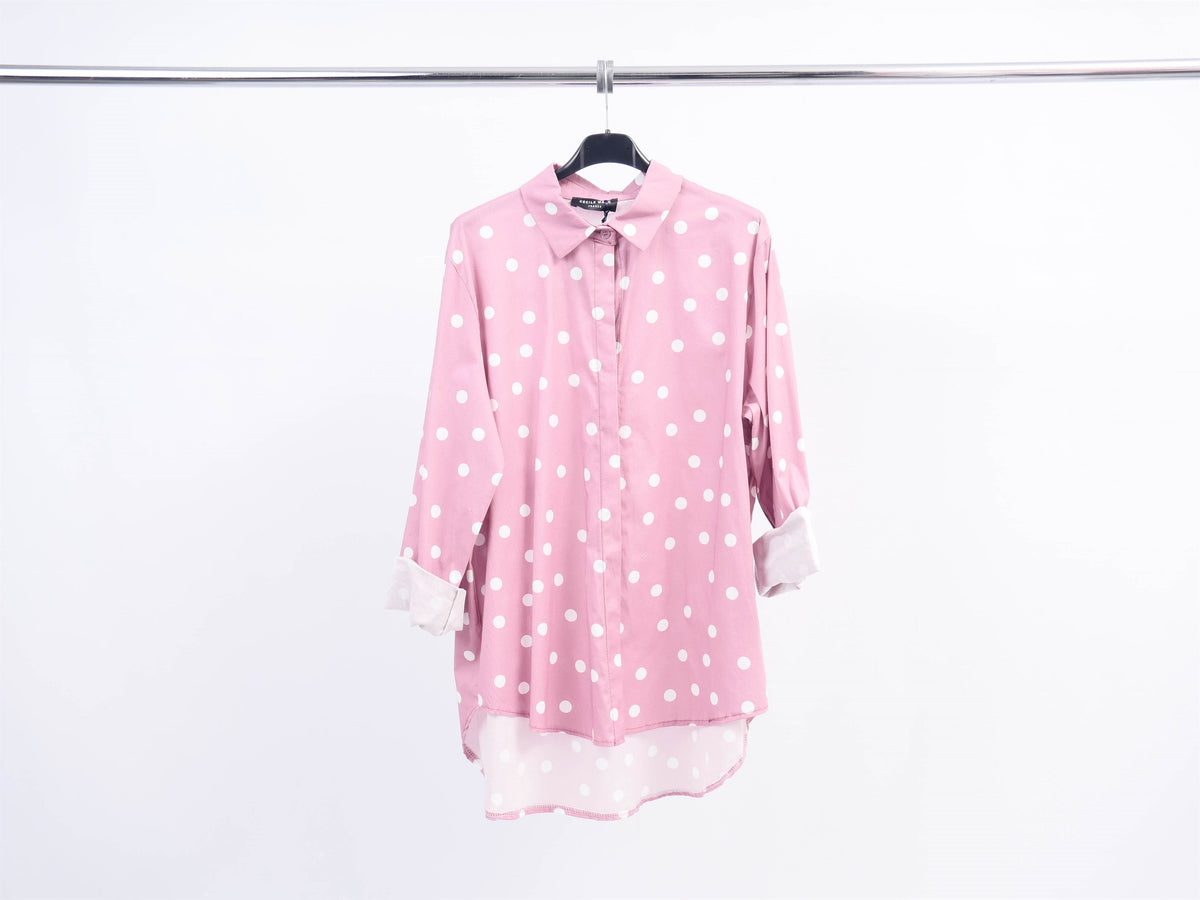 Polka dot shirt tdm50320 34