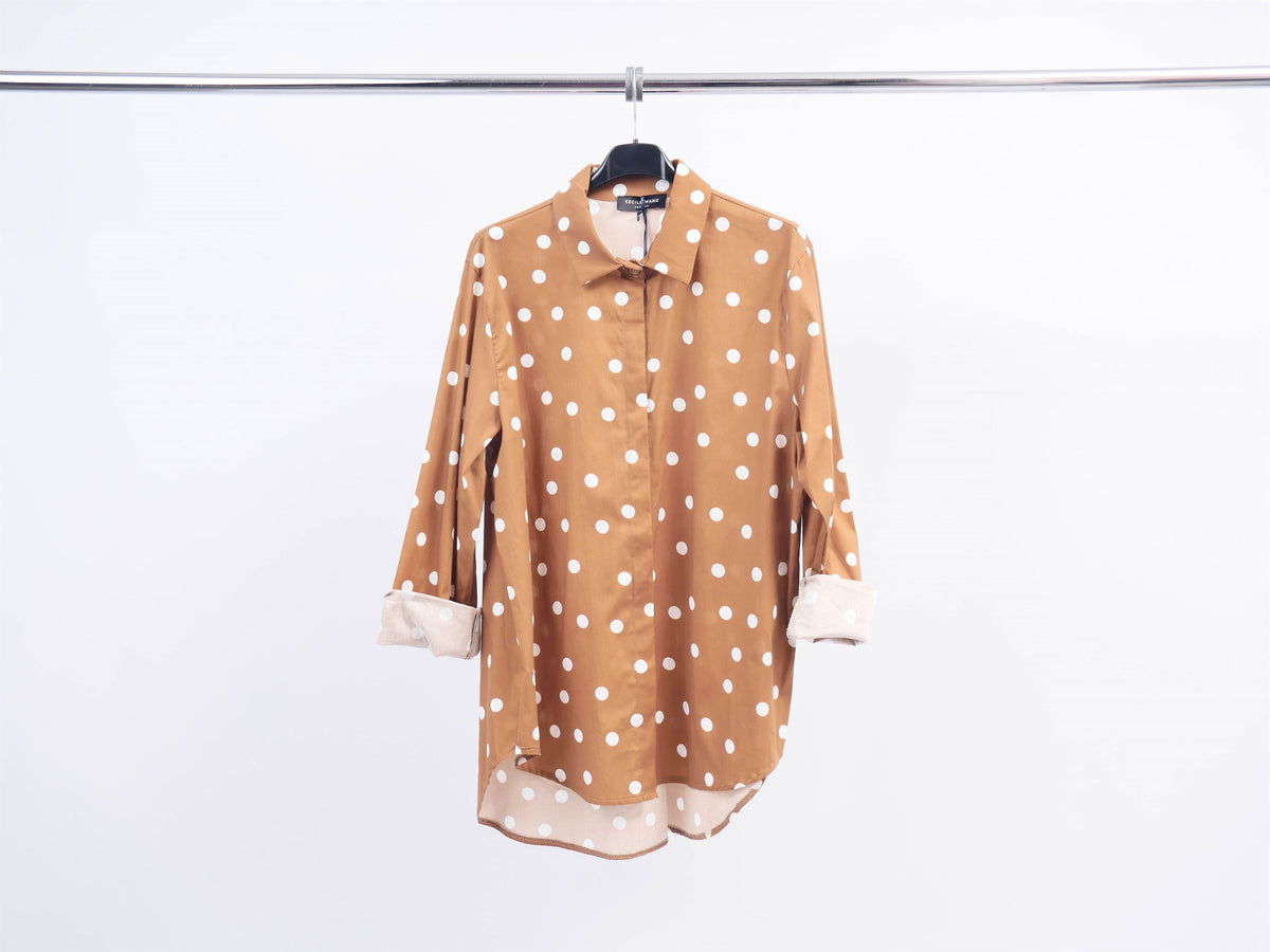 Polka dot shirt tdm50320 34