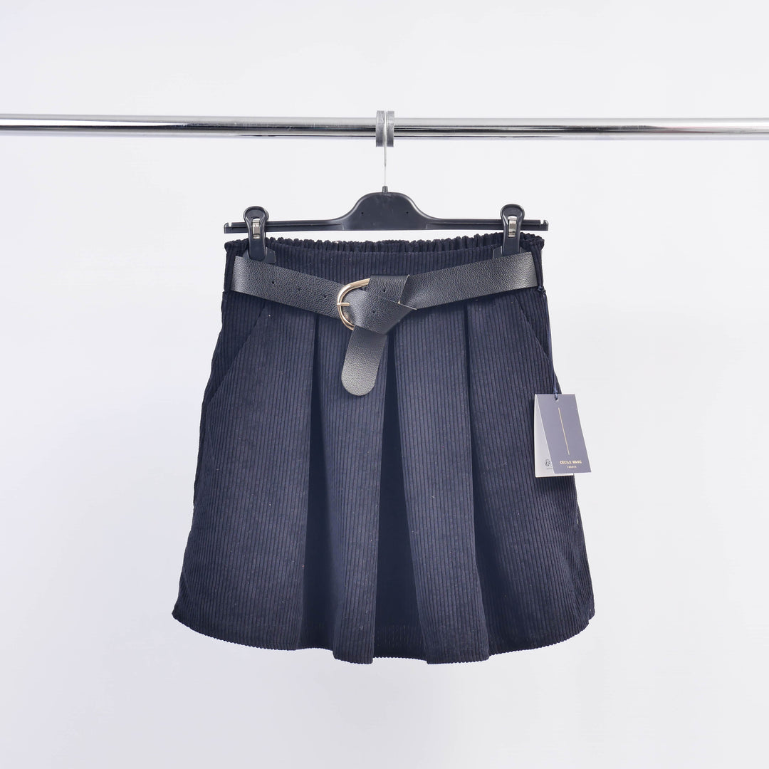 Short Belted Skirt TDM72824