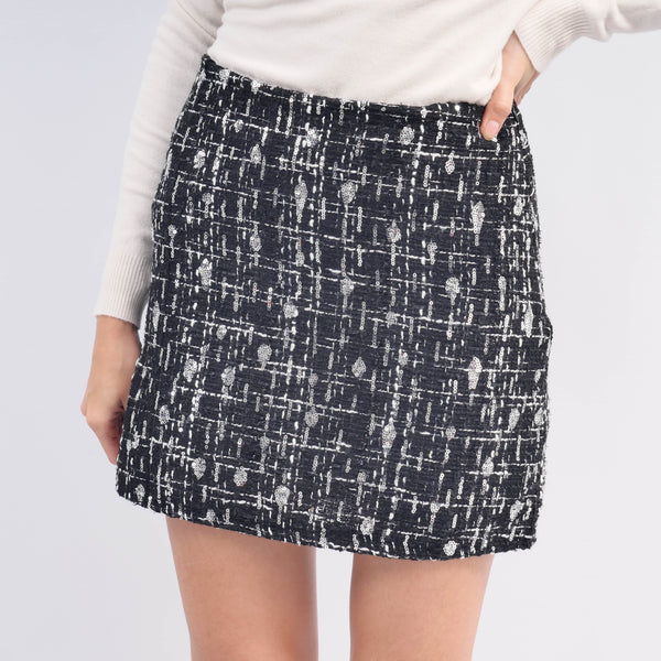 Short Sequin Skirt TDM66919