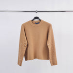 Charger l'image dans la galerie, Pull Col Rond Avec Des Perles Sur Les Manches DSY24226
