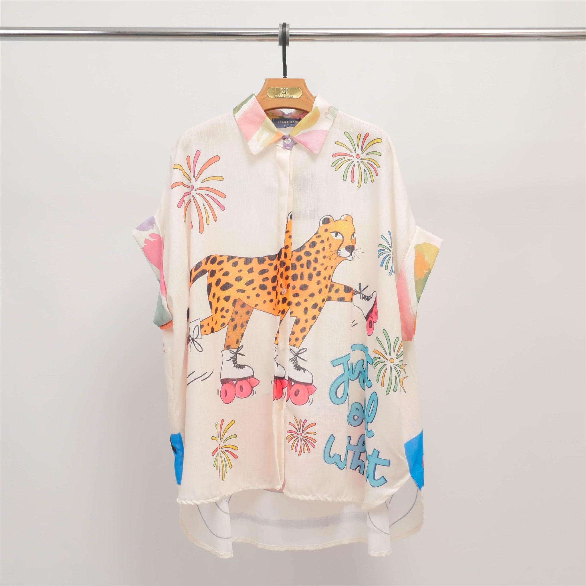 Chemise imprimée safari ludique  YCM80206-2