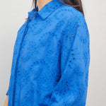 Charger l'image dans la galerie, Chemise broderie anglaise 100% coton - TDM50320-45
