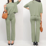 Load image into Gallery viewer, Soft knit fringed set – HY25001
