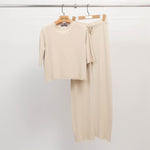 Load image into Gallery viewer, Soft knit fringed set – HY25001
