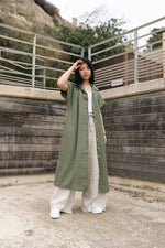 Load image into Gallery viewer, Belted shirt dress BCG02631
