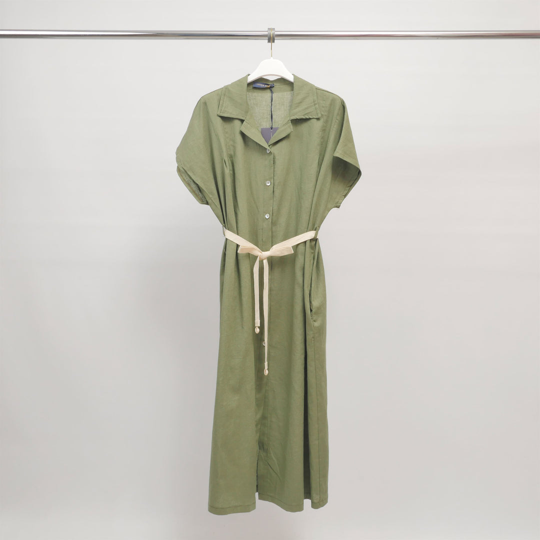 Belted shirt dress BCG02631