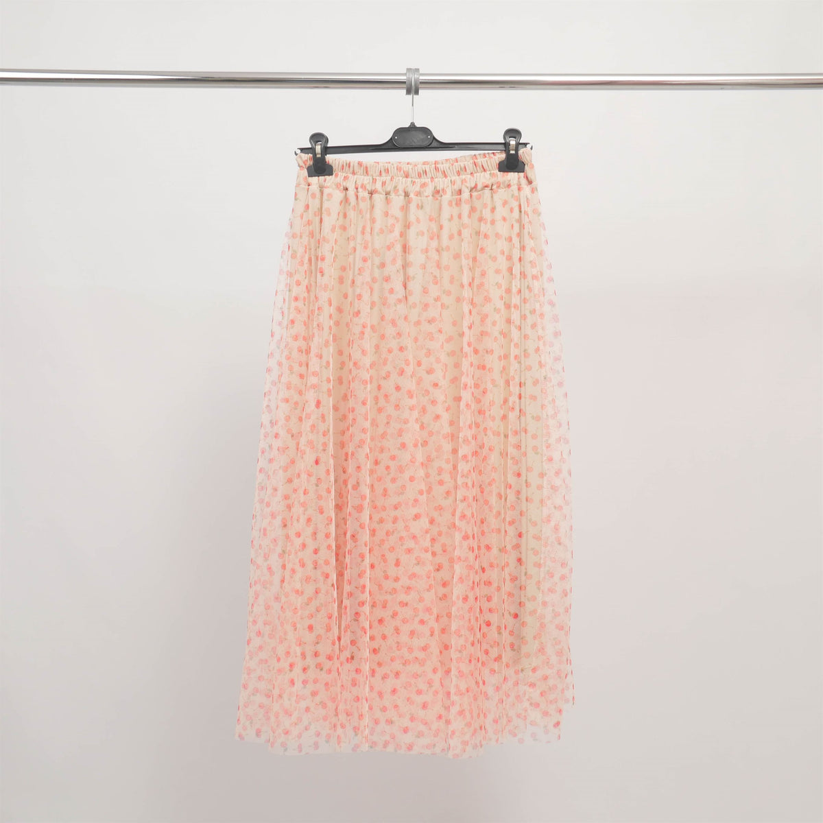 Cherry print tulle skirt cmt61015 4