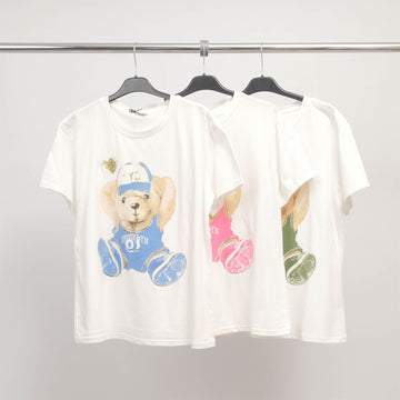 T-shirt ours coloré CSS24020-4