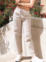 Load image into Gallery viewer, Straight-leg stretch cotton trousers CVA825149

