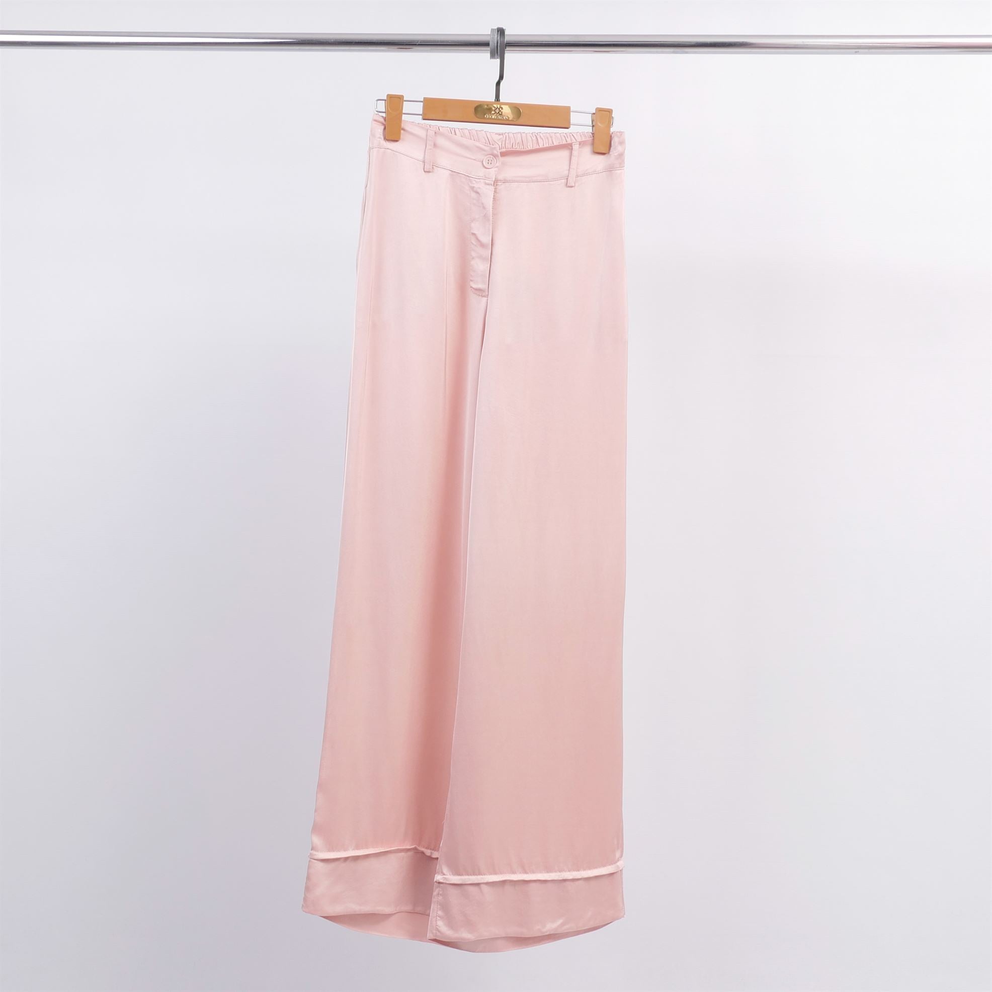 Pantalon large satiné DB14180
