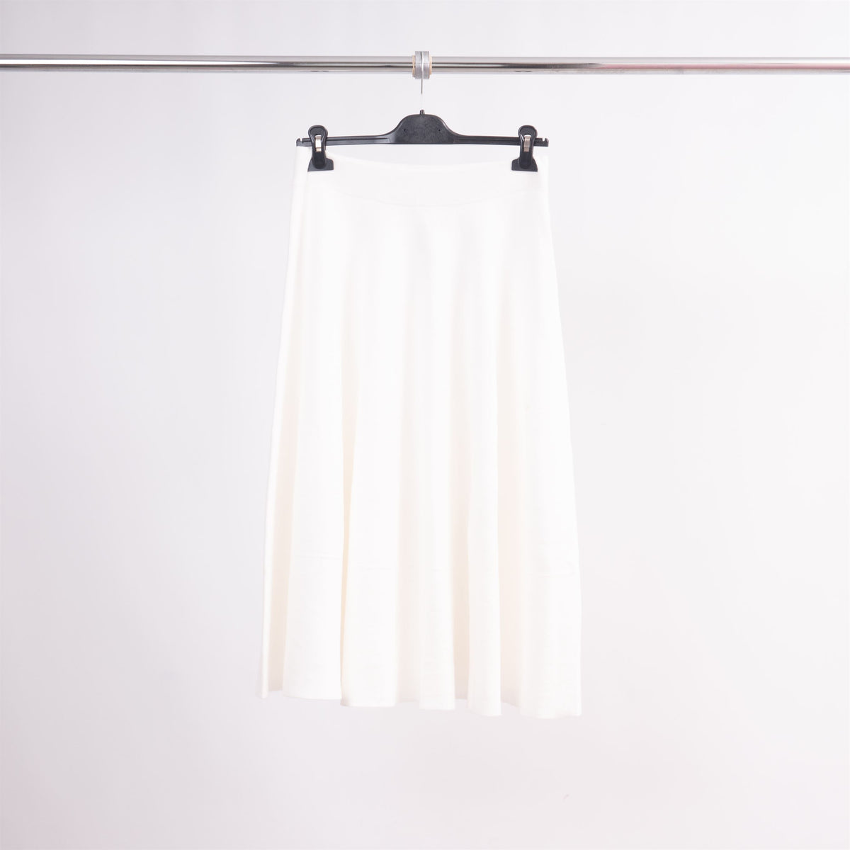 Dsy9103 flared flowy knit midi skirt