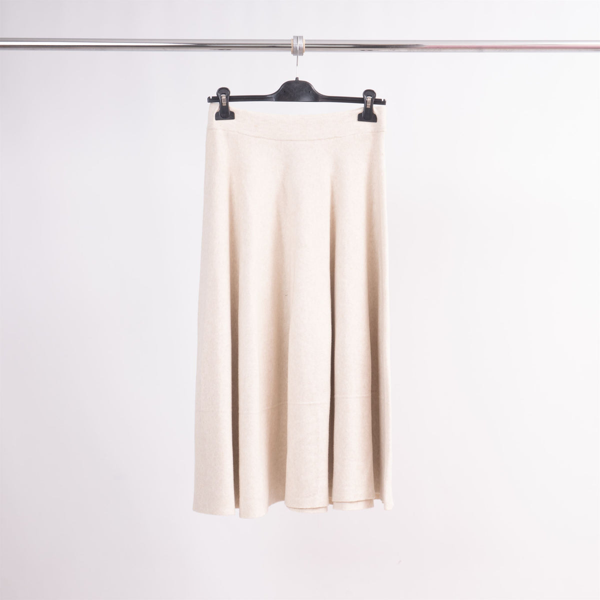 Dsy9103 flared flowy knit midi skirt