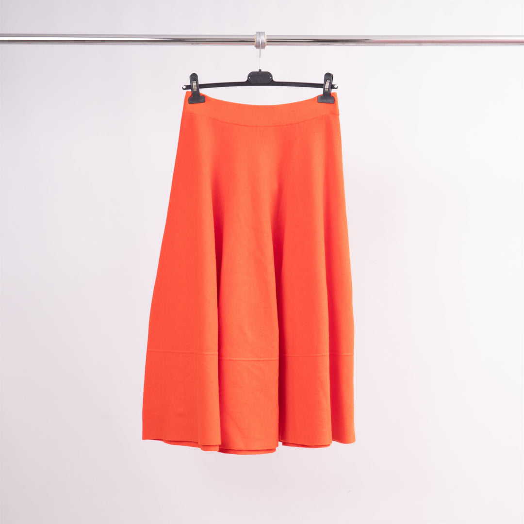 Jupe midi en maille fluide évasée DSY9103