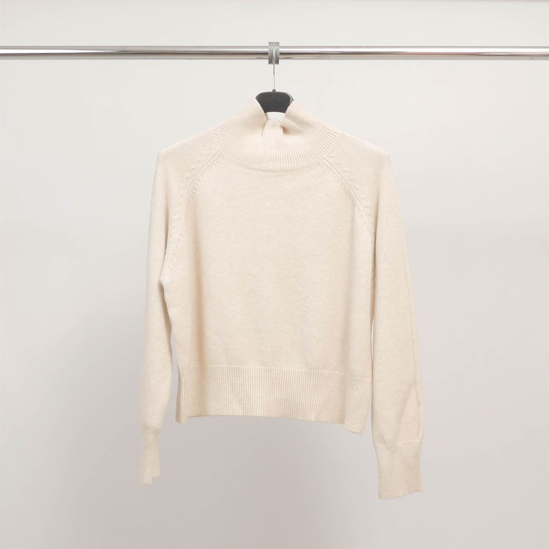 Long-sleeved, fine-knit turtleneck sweater DSY9300