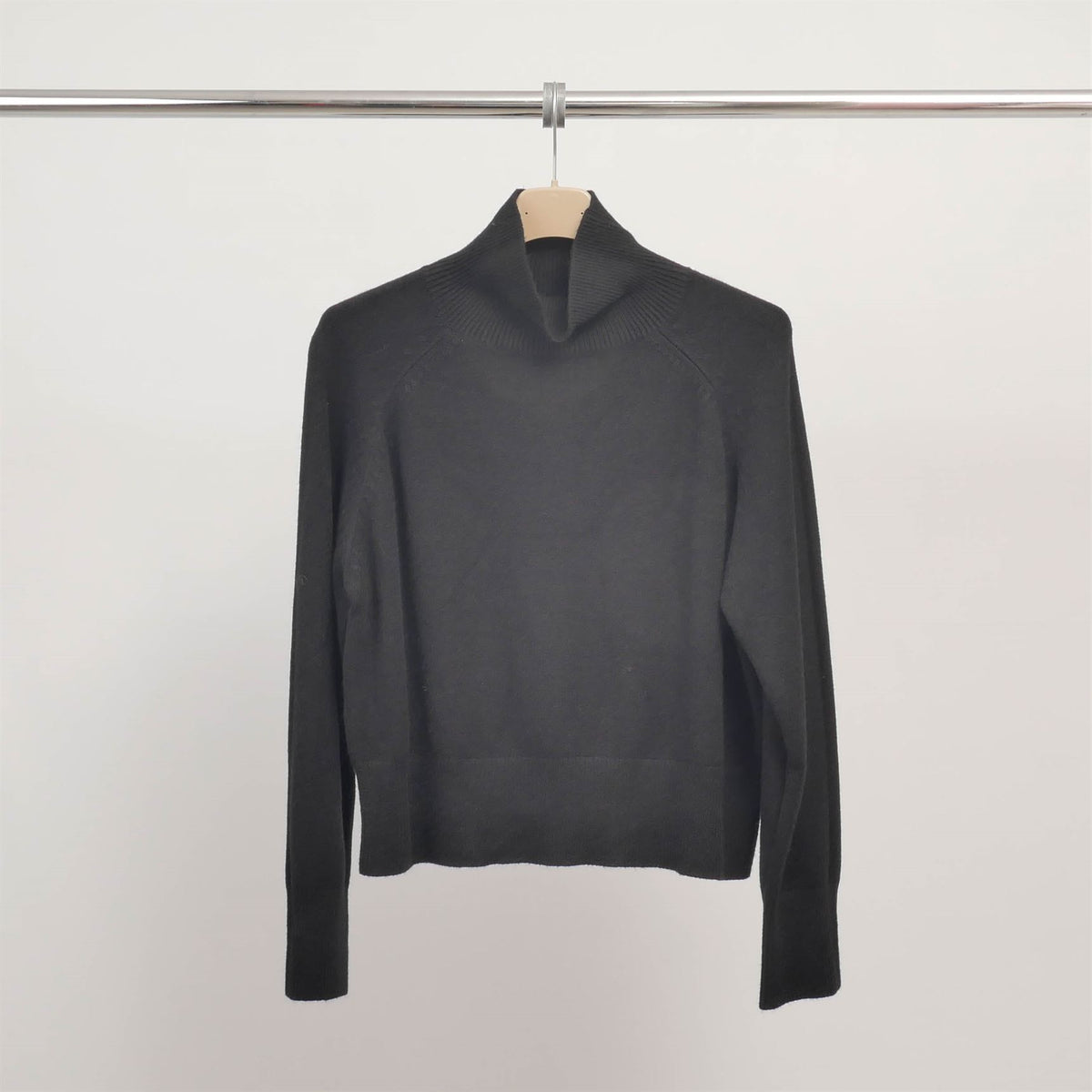 Long sleeved, fine knit turtleneck sweater dsy9300