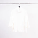 Load image into Gallery viewer, Oversized turtleneck sweater with ribbed pockets DSY8304

