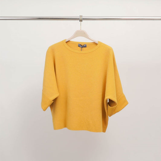 Pull ample manches retroussées DSY9145