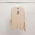 Load image into Gallery viewer, Straight V-neck lightweight knit sweater YF32016
