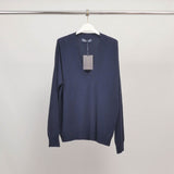 Pull col V droit en maille légère YF32016