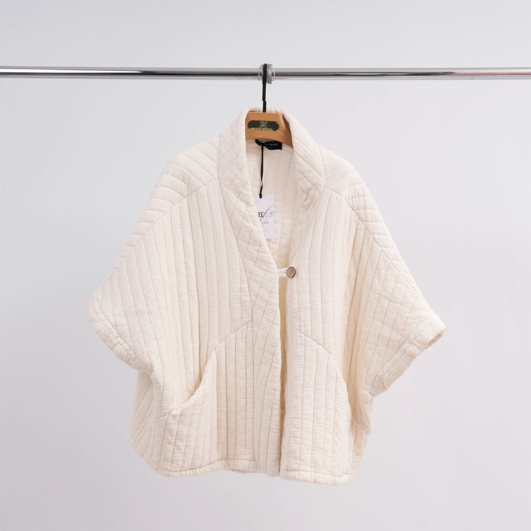 Veste courte matelassée manches courtes KD8018-2