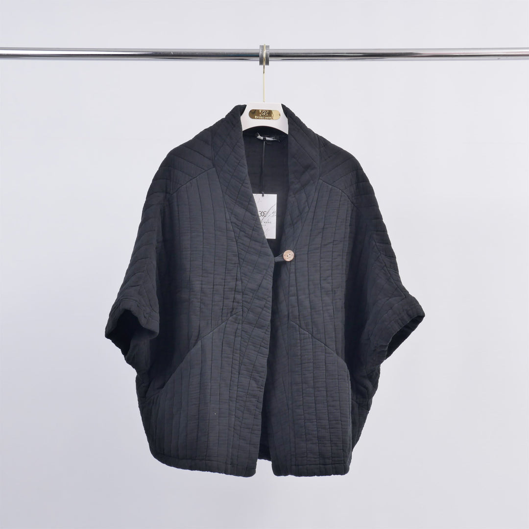 Veste courte matelassée manches courtes KD8018-2