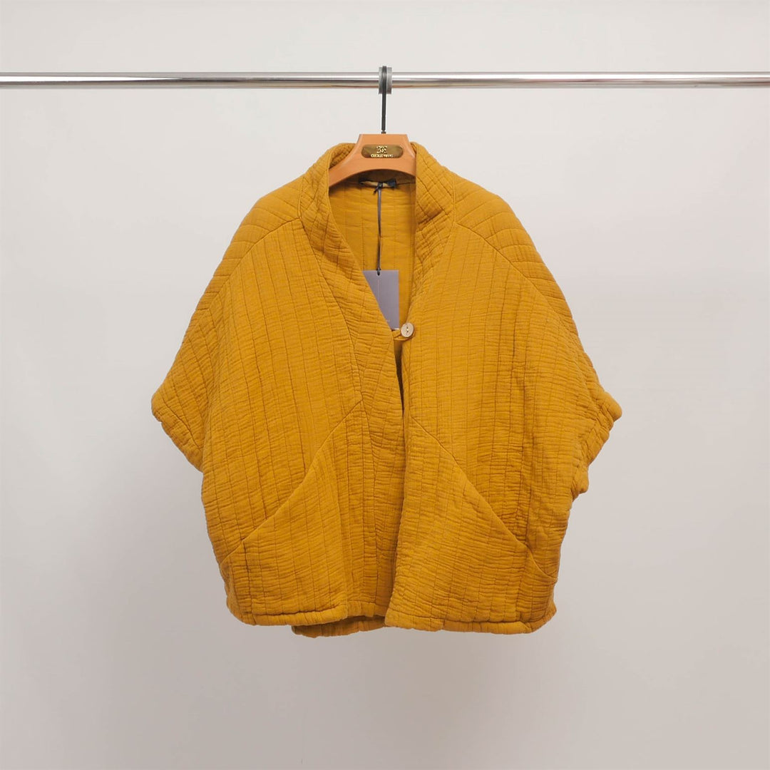 Veste courte matelassée manches courtes KD8018-2