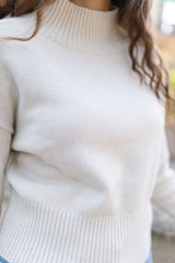 Pull col montant maille brillante DSY9524