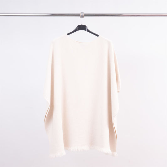 Poncho à boutons et finitions effilées ZMP1260