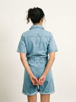 Charger l'image dans la galerie, Combishort en coton denim 1981242
