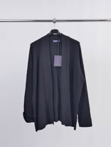 Veste en maille ouverte à finitions côtelées – DSY24652