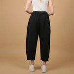 Charger l'image dans la galerie, Pantalon fluide coton taille élastiquée – CVA825695
