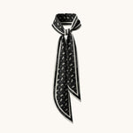 Load image into Gallery viewer, KD9925VS-2 Fluid Graphic Print Satin Scarf
