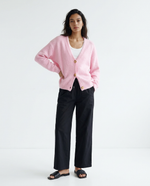 Load image into Gallery viewer, Soft V-neck mohair cardigan PJ22222
