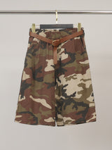 Pantalon court camouflage avec ceinture TDM52325-4
