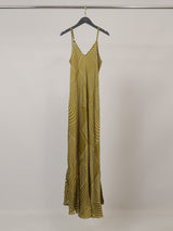 Robe longue satinée KD7505VS-29