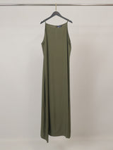 Robe longue fluide à fines bretelles CVAT148