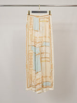 Pantalon fluide satiné  KD9099VS-11