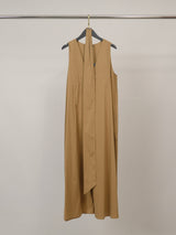 Robe longue col V sans manches TDM50326