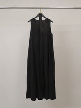 Robe longue col V sans manches TDM50326