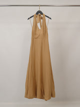 Robe longue dos nu en voile léger TDM58126MM