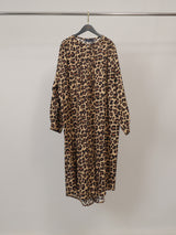 Robe léopard à volant – TDM65326
